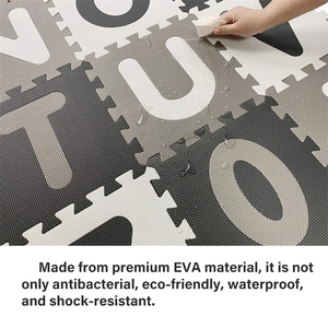 Puzzle d'alphabet moderne écologique de 26 pièces, anti-chute, antidérapant, résistant à l'eau, lavable, pour enfants, <span class=keywords><strong>en</strong></span> EVA, <span class=keywords><strong>chiffres</strong></span> ABC - Product Image 3