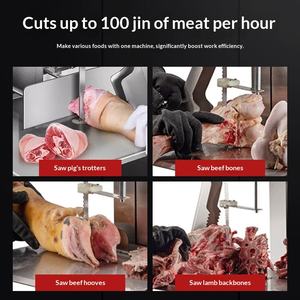 โต๊ะตัดกระดูกไฟฟ้า tomis และเครื่องหั่นเนื้อ220V รับประกัน1ปีสำหรับการสับซี่โครงหมูและกระดูกเนื้อ - Product Image 3