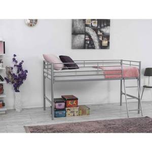 Lit superposé moderne en métal LILY, convertible et durable avec rangement, pour enfants et adultes, meuble de chambre à coucher peu encombrant, Turquie - Product Image 3