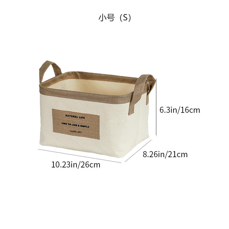 Étiquette en jute améliorée - petite taille