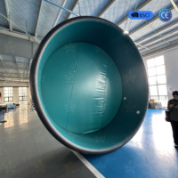 Piscine gonflable pliable OEM en drop stitch, modèle extérieur, vente en gros directe usine Chine, pour divertissement à domicile et dans le jardin