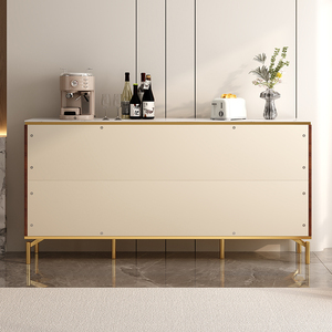 <span class=keywords><strong>Buffet</strong></span> de luxe de haute qualité style ferme, avec plateau en marbre et quincaillerie dorée, couleur personnalisable, mobilier de salle à manger, salle de bain moderne - Product Image 5