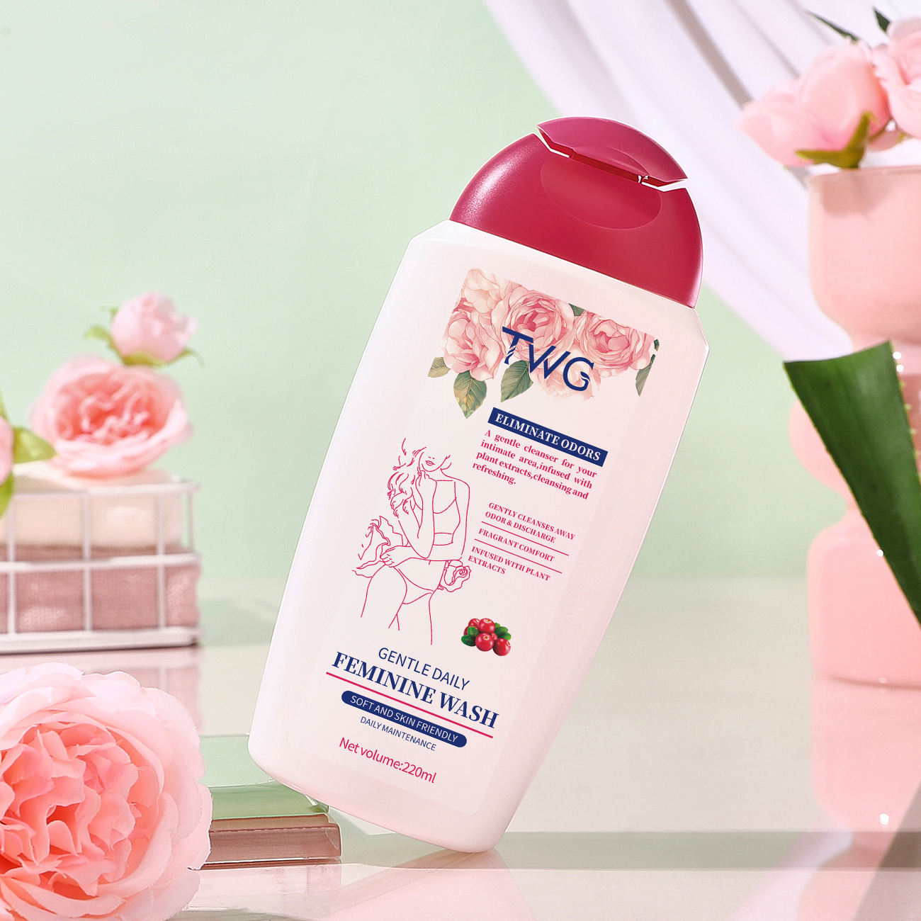 5905 TWG Nettoyant Doux Quotidien pour Femme 220ml