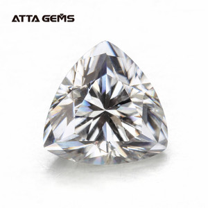 Venta al por mayor VVS1 DEF Color blanco sintético de corte Moissanite diamante - Product Image 3