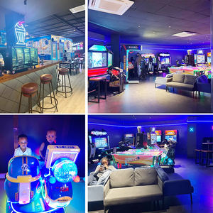 Op maat gemaakte muntautomaat racearcade met 32-inch HD LCD-scherm en <span class=keywords><strong>online</strong></span> tweepersoonsverbinding voor kinderen en volwassenen - Product Image 6