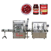 Ligne d'emballage automatique CE Factory pour chocolats pomme fraise sauce au beurre machine de remplissage de confiture pour canettes/bocaux