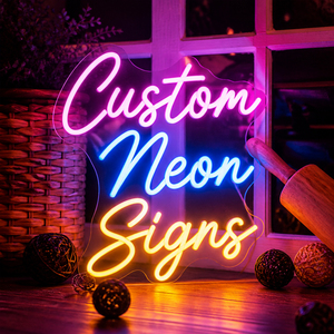 RGB Color Changing Open Neon Signs for Business Storefront <b>Waterproof</b> <b>LED</b> Neon Sign Easy Installation - Product Image 1