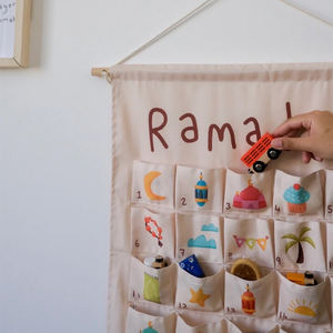 Calendario de Cuenta Regresiva Personalizado para Eid Mubarak Ramadán, Decoración de Eid Mubarak, Calendario de <span class=keywords><strong>Adviento</strong></span> de Ramadán Mubarak para Niños - Product Image 3