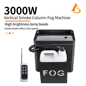 Machine à brouillard à eau AICPOSE 3000W, machine à colonne de <span class=keywords><strong>fumée</strong></span> verticale, télécommande, générateur de brouillard de scène - Product Image 1