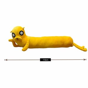 Peluche Giallo Carino di <span class=keywords><strong>Jack</strong></span> <span class=keywords><strong>Skellington</strong></span> a Tema Canino, Cuscino Lungo in Cotone PP, Compagno di Sonno - Product Image 3
