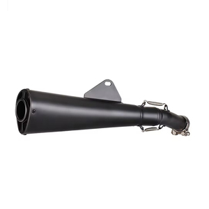 Pour HONDA <span class=keywords><strong>Rebel</strong></span> 250 : Pot d'échappement <span class=keywords><strong>moto</strong></span>, tube intermédiaire, silencieux slip-on en acier inoxydable modifié pour Pitbike - Product Image 1