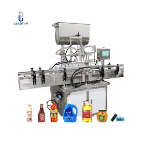 Automatic Pump Weighing Liquid Filling Machine Laundry Detergent Gel Viscous Liquid Filling Machine