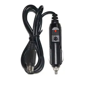 Auto di Potenza TV Led di ricarica Jack Fan di Estensione Mini Sigaretta Mobile Solare Mini Din 3 Pin Sigaro Cavo del Caricatore