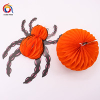 Lanterne en papier nid d'abeille, décoration florale à tirer, directement de l'usine, pour fête d'anniversaire d'enfants, arrangement de fête du Ramadan, remise de diplôme