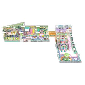 520 m² 6 m Jungle <span class=keywords><strong>Land</strong></span> Patio interior Zonas de aventura Parque infantil interior Equipo Led - Product Image 3