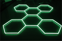SUEZ Remise Hexagonal Led Light Vente en gros Plafond en nid d'abeille Luminaires rgb pour décoration