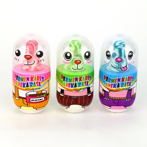 หัวแคปซูลรูปหน้ายิ้มแสนสนุกพร้อมลูกอมรสเปรี้ยว - Product Image 3