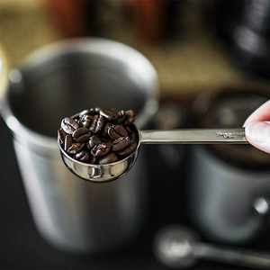 Muỗng đong cà phê, sữa bột bằng thép không gỉ mạ vàng, có logo tùy chỉnh, không kèm kẹp - Product Image 5