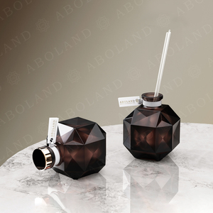 2022 Best Luxury Style Glass <b>Diffuser</b> <b>Bottle</b>-130ml Custom Logo&Color - Product Image 5