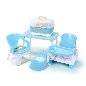 Set Vasca da Bagno per Neonati in Plastica <span class=keywords><strong>Baff</strong></span> 6 Pezzi con Seggiolone, Sedia da Toilette, Tavolo e Portabiberon - Product Image 3