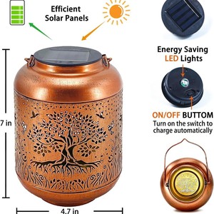 Lámpara Solar Árbol de la Vida, las Mejores Luces Solares para el Jardín, Decoración de Jardín, Regalo para Festivales al Aire Libre - Product Image 2
