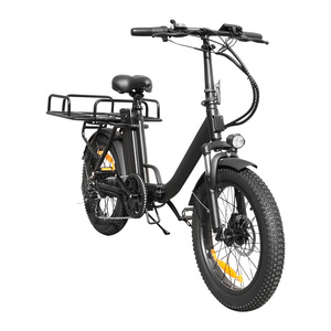 Vélo électrique professionnel EB10 48V 12Ah 50Ah longue portée pour livraison de marchandises avec side-car à double batterie amovible - Product Image 4