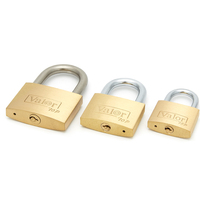 Meilleure marque 25 30 40 50 60 70MM Serrure en laiton de type moyen avec clé normale Cadenas en laiton massif fabriqué en Chine Prix d'usine Vente en gros