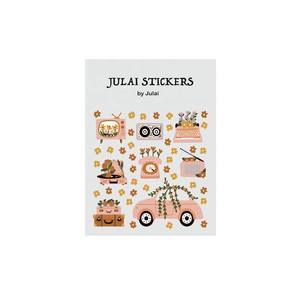 Adesivo decorativo adesivo fustellato per YOGA all'ingrosso AVOCADO/HAPPY TIME/EYES ON WINGS/FUNKY FUNGUS/GO <span class=keywords><strong>CAMPING</strong></span> - Product Image 6