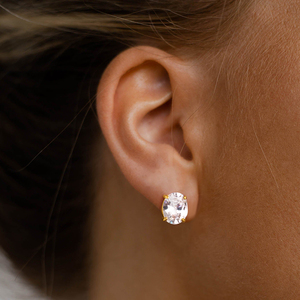 Boucles <span class=keywords><strong>d</strong></span>'oreilles classiques J&<span class=keywords><strong>D</strong></span> pour femmes, en acier inoxydable, avec grand zircon, pierre semi-précieuse, <span class=keywords><strong>solitaire</strong></span>, <span class=keywords><strong>diamant</strong></span> - Product Image 3