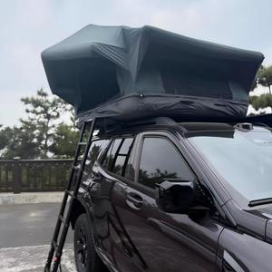 Tente de toit de voiture Overland Starry Sky 2 en tissu coton quatre saisons pour camping en SUV avec tente annexe, imperméable 3000 mm, une chambre - Product Image 5