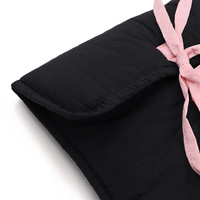 Sac pour ordinateur portable plat RR 11-13 pouces, adorable sac pour ordinateur portable moelleux et doux avec nœud papillon, sac pour ordinateur portable avec ruban doux, housse de protection pour ordinateur portable