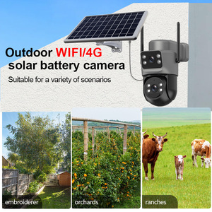 Dual Lens 4G Solar Powered Outdoor Camera 50M Night Vision Cloud Storage Voice Intercom Network CCTV - Product Image 4