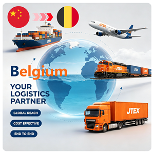 Service de transport multimodal ferroviaire/camionnage Chine-Belgique, transitaire porte-à-porte DDP DDU - Product Image 1