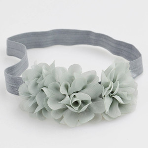 Cinta para el pelo con lazo de <span class=keywords><strong>flores</strong></span> para <span class=keywords><strong>niñas</strong></span>, <span class=keywords><strong>diademas</strong></span> para bebés, turbante para recién nacidos, accesorios para el cabello para bebés - Product Image 5