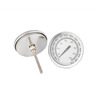 Thermomètre de cuisine analogique à lecture instantanée en acier inoxydable 430, 80*16mm, pour usage domestique