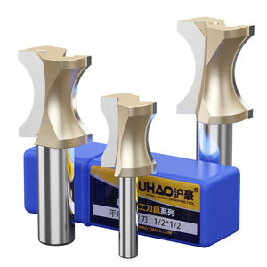 Haho 1/2 אינץ ישר חצי עגול נתב ביט טונגסטן קצת טונגסטן פלדה קעורה שרשרת חותך 6512 - Product Image 2