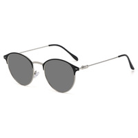 Photogrey Lunette anti-reflet Lunettes en métal tendance Lunettes anti-bleu et photochromiques