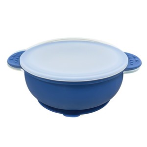 Tazón de Silicona para Bebé con Succión Antideslizante, Resistente a Caídas y al Calor, Vajilla para Alimentos de Bebé - Product Image 1