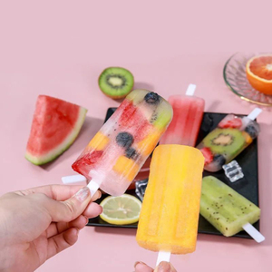 <span class=keywords><strong>Moule</strong></span> à <span class=keywords><strong>glace</strong></span> en plastique transparent à 4 cavités, idéal pour les bâtonnets glacés faits maison – Nouveauté très prisée - Product Image 3