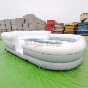 Wholesale commercial lounge bar inflatable sofa pool with bench seat for lounging and swimming - Product Image 2