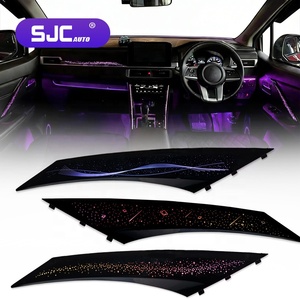 Éclairage d'ambiance pour voiture SJC pour <span class=keywords><strong>Mitsubishi</strong></span> Xpander modèle 2024-2026, 64 couleurs LED, éclairage dynamique d'ambiance intérieur, accessoires - Product Image 1