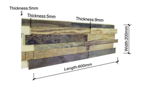 Vente en gros à bas <span class=keywords><strong>prix</strong></span> de panneaux en pin ancien de style rustique Panneaux muraux décoratifs en pin ancien de récupération - Product Image 3
