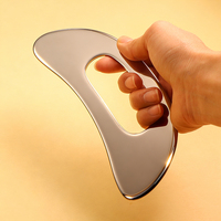 Outil Gua Sha en acier inoxydable Kinwong, grattoir corporel, couteau à fascia, massage des tissus profonds, resserrement de la peau, relaxation musculaire, beauté