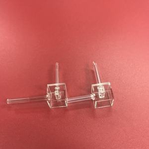 Cellule en verre rectangulaire pour fluorimètre, chemin optique standard 10 mm, 3,5 ml, avec joint gradué - Product Image 2