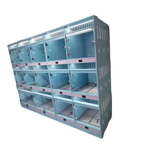 2023 Hot Bán Sang Trọng Bằng Gỗ Trong Nhà Vật Nuôi Mèo Chó Thương Mại Hiển Thị Lồng Thêm Lớn Giống Hiển Thị Con Chó Nhà - Product Image 1