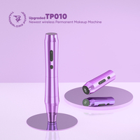 Étiquetage privé TP010 Dermographe Maquillage Kit de machine de maquillage permanent sans fil La plus récente machine de microblading des sourcils sans fil