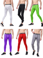 Erkek aktif giyim spor giyim elastik spor tayt koşu spor Fitness tayt egzersiz sıkıştırma tayt
