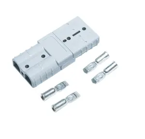 Anderson style heavy duty grey color 40A and other current Forklift Battery Connector with terminal