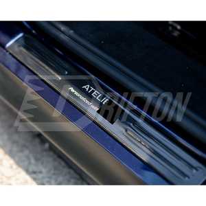 Protectores de Umbral de Puerta Personalizados SF90 con Diseño CF para Ferrari SF90 - Product Image 2