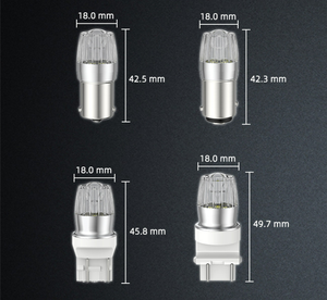 หลอดไฟ LED กำลังสูงรุ่นใหม่จากโรงงาน 1156 1157 สำหรับระบบไฟรถยนต์ T25 3156 3157 7440 7443 หลอดไฟถอยหลัง LED 400LM - Product Image 5